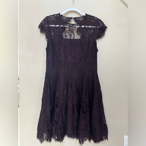 BB Dakota purple lace dress